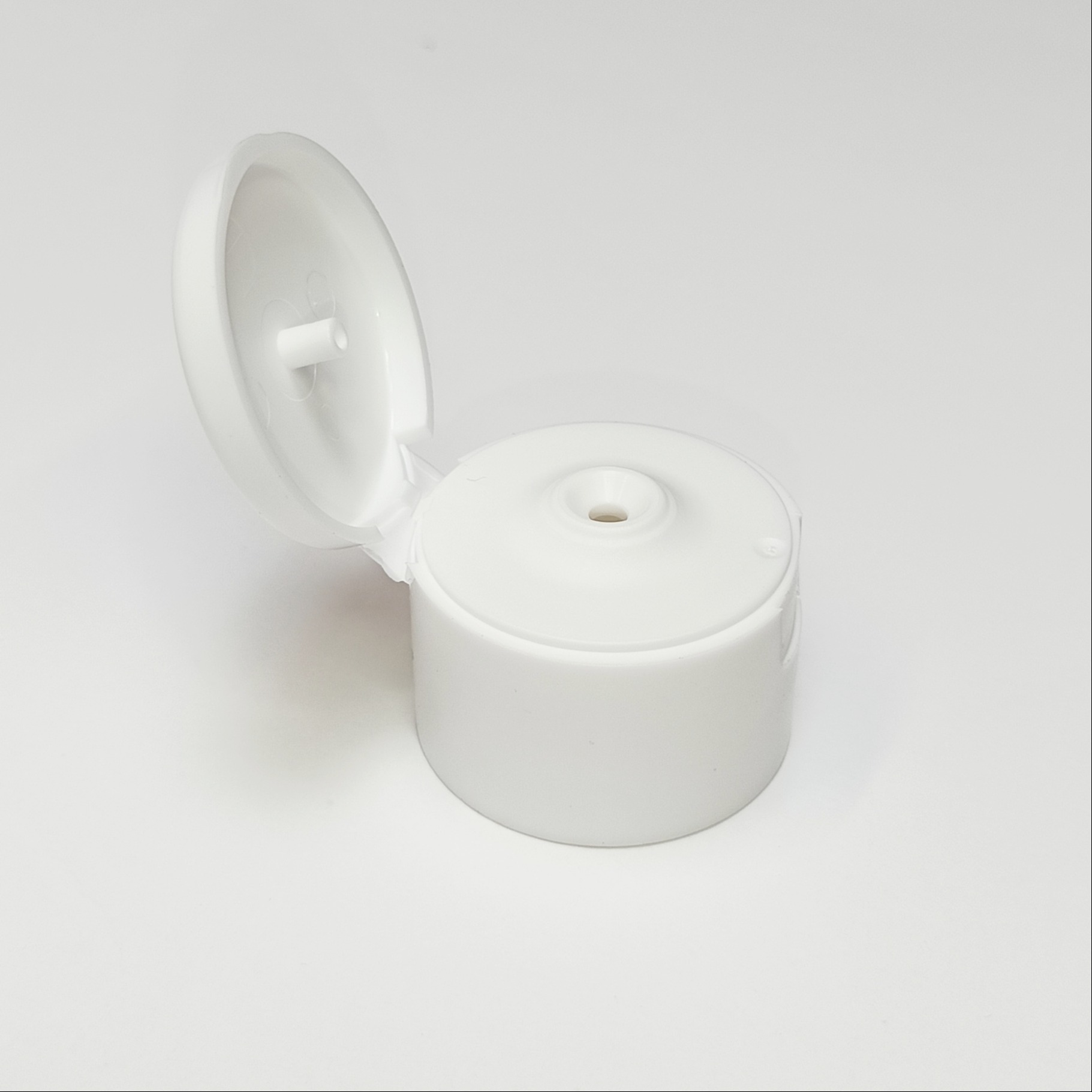 Klapkapsel Ø28 Hvid flip-top